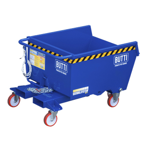 751RS - Tipping containers pertutto  specific for transpallet electric lifter steered 500 lt