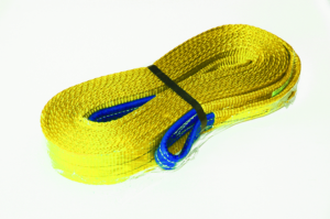 polyester flat webbing slings yellow for lift Butti