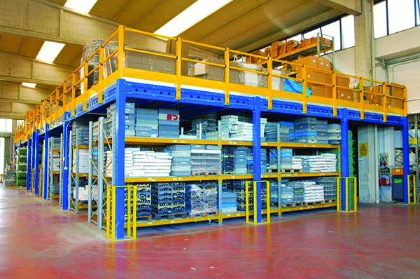Mezzanine Mezzanine shelving Industrial shelving, industrial shelving, plant, organization, products, goods, shelves, Butti