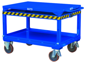 Tris super maxi cart adjustable in height tools 2000 kg Butti
