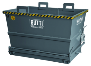 Container with openable bottom Compact waste scraps volume 3000 Butti