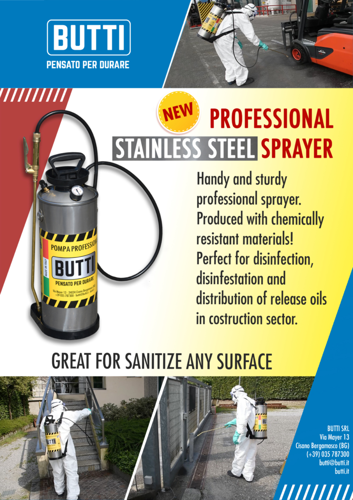 Professional stainless steel sprayer