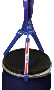 Drum gripper with three arms for vertical lifting Butti
