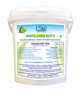 Absorbent White Sorb  for liquid and oily products (granular)