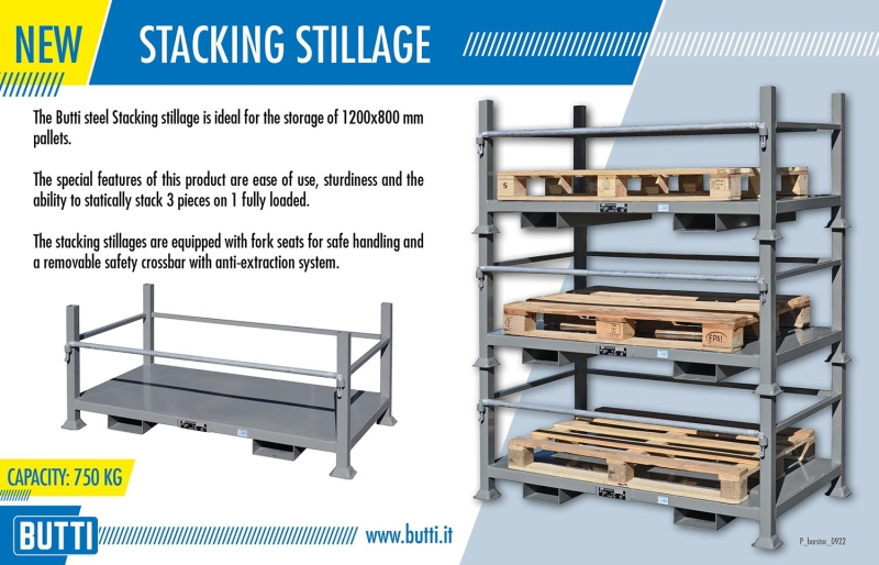 Stacking stillage Butti