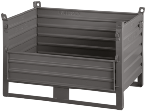 Metal container with door Capacity 1000 kg - 626S Butti